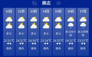 崇左市天气预报精准解读与气候特征全分析
