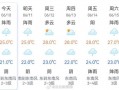 北仑一周天气预报：精准掌握未来7天气候变化